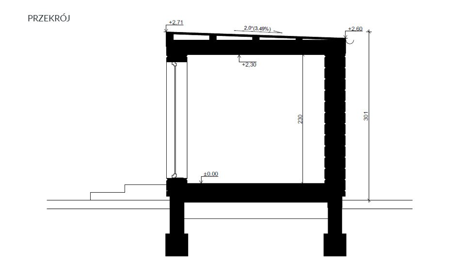 PROJEKT  LIVIO 4  22,96 m2